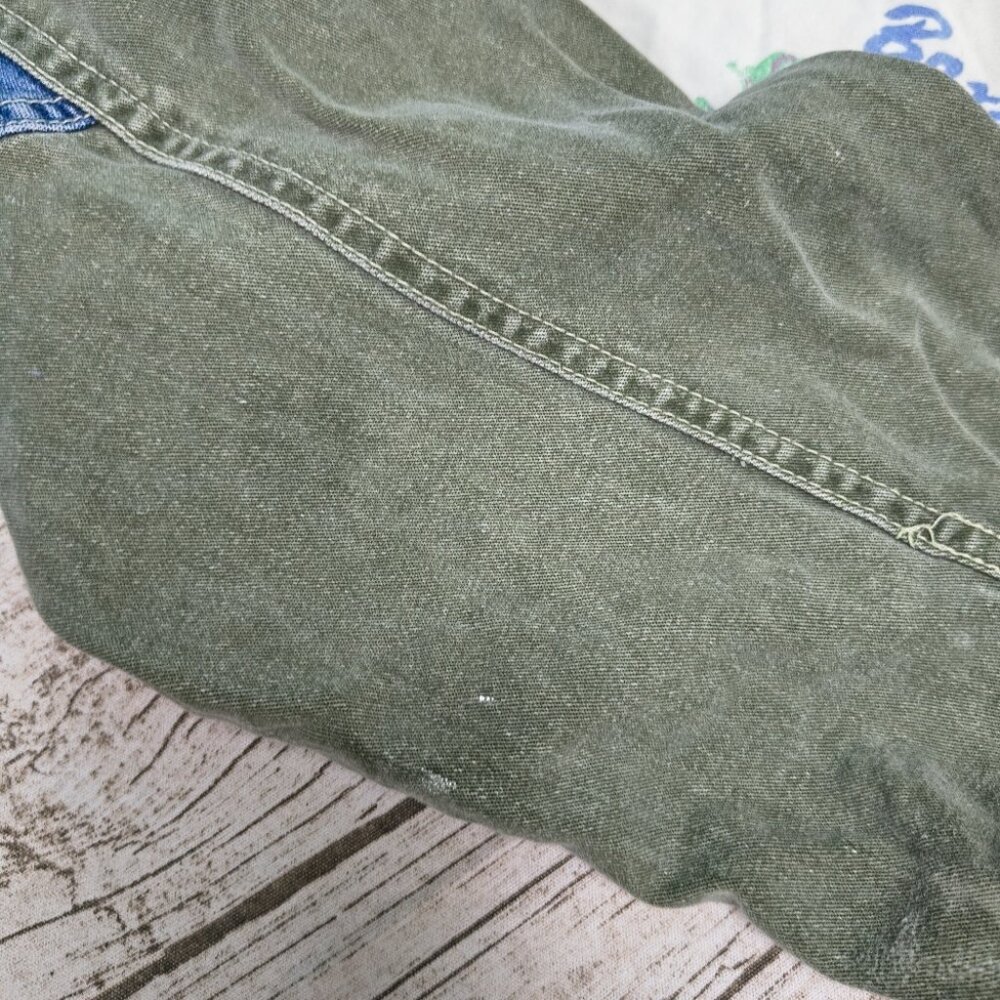 Police Blues Modern Basics Patchwork Button Down … - image 4